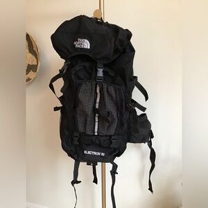 The North Face Black Electron 60 Hiking Backpack